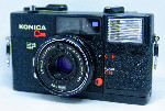 Konica C35 EF front view
