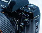 Nikon F-801 cable release port