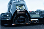 Nikon F-801 viewfinder