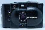Olympus XA2 front open
