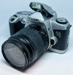 Canon EOS500N with flash
